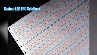 40R Stabiele prestaties 24V 2835 LED-strip | 8 mm 120D dubbelzijdig LED FPCB-bord