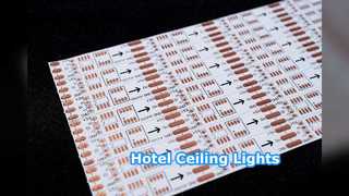 5050RGB LED-striplicht Hotelplafonddecoratie