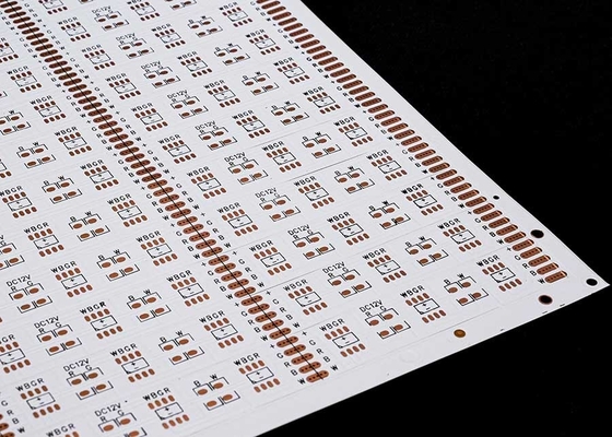 kopen 5050 Double-sided LED Strip Flexible Circuit Board Zwart Karakter OSP 24V LED Board online manufacture