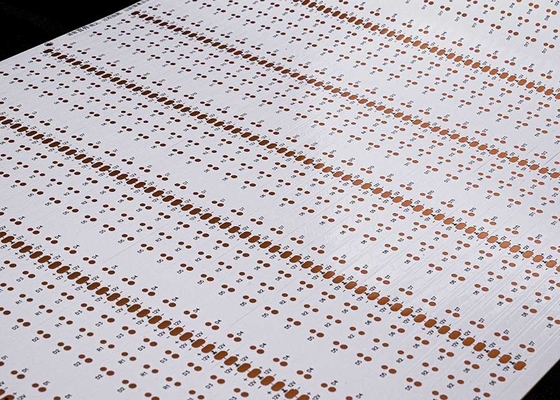 kopen 2835 LED-flexibel elektronisch printplaat met witte film 12V FPCB-plaat online manufacture