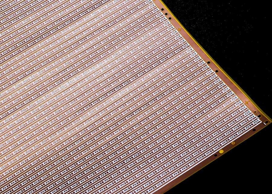 kopen 75 led flexibele elektronische printplaat 12V dubbelzijdige witte film FPCB online manufacture