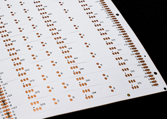 kopen 12V dubbelzijdig flexibel PCB-bord voor LED met zwart karakter OSP-antioxidant online manufacture