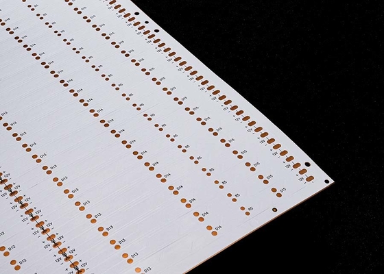 kopen Dubbelzijdige flexibele elektronische printplaat met witte film en zwart karakter online manufacture