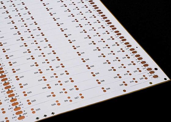 kopen Op maat gemaakte LED-oplossingen: van rigide-flex PCB-ontwerp tot uiteindelijke SMT-assemblage dubbelzijdige chip op FPC witte film FPCB voor 2835 LED-strook flexibel circuit board online manufacture