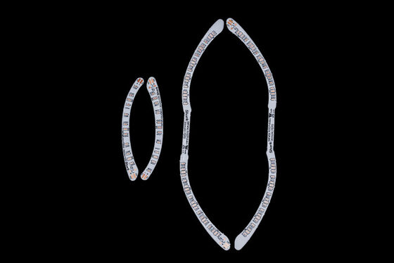 kopen Dubbellaags Flexibele PCB met Brandbeveiligingsniveau V0 en Aangepaste Services voor AI-brillen en LED-strips online manufacture