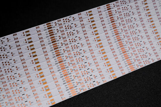 kopen Eén-stop-LED-stroopopoplossing: van Custom FPC naar SMT-assemblage. Factory Direct 5050 RGB Magic Color board -60leds/M-10*503-12V dubbelzijdig voor LED-stroop FPC online manufacture