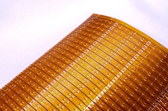 kopen PCB Printed Circuit Board Assembly Dubbele laag LED strip met brandbeschermingsniveau V0 en 0,25 mm Dikte Flexibel PCB voor LED-verlichting online manufacture