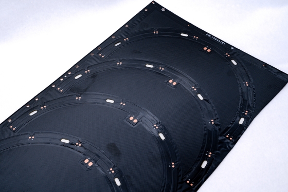 kopen Hoogwaardige buigbare FPC-flexible printplaten vervaardigd met basismateriaal van polyimide: gebogen plaat online manufacture