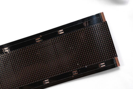 kopen Buigbaar dubbele laag flexibel scherm FPC met 0,1 mm dikte voor LED flexibel circuit board online manufacture