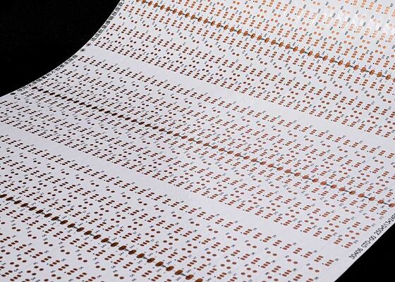5050 LED Strip Flexible Printed Circuit Board met dubbellagerafdeling 24V en 30 LED's per stuk