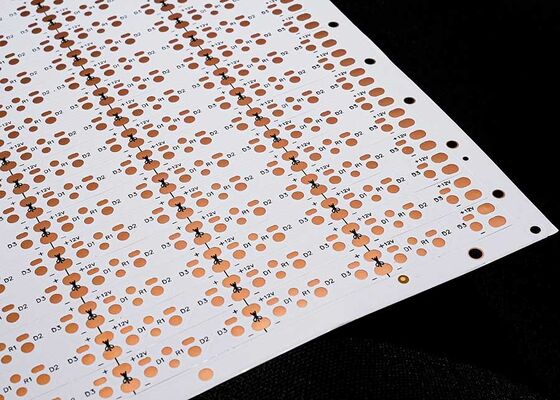 Flexibele LED Strip Printplaat 2835 LED 12V Dubbelzijdig Wit Film FPCB Dubbellaags Bord