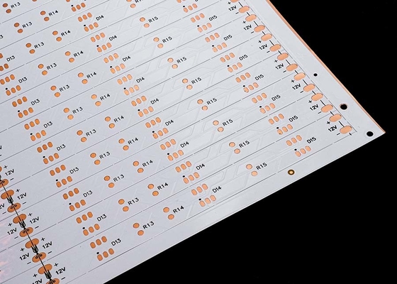 12V dubbelzijdig LED-flexibel PCB met 15 lichtklokken