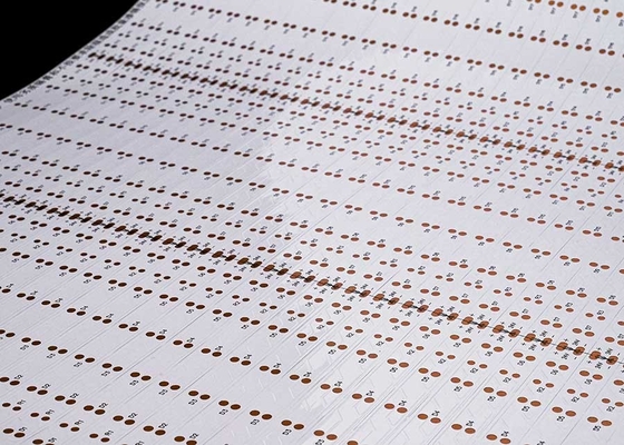 HOT SALE 3528 LED Strip Flexible Circuit Board Met 30 lichtkloppingen 24V Double-sided Board FPCB 3528-30leds/PCS-8*500-24V Double-sided Board witte film FPCB