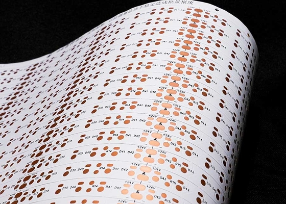 HOT SALE 2835-60LEDS/PCS-8*503-24V VOOR LED28 Strip Flexible Circuit Board Met Double-Sided Board Witte Film FPCB SMT verwerking UL E477885