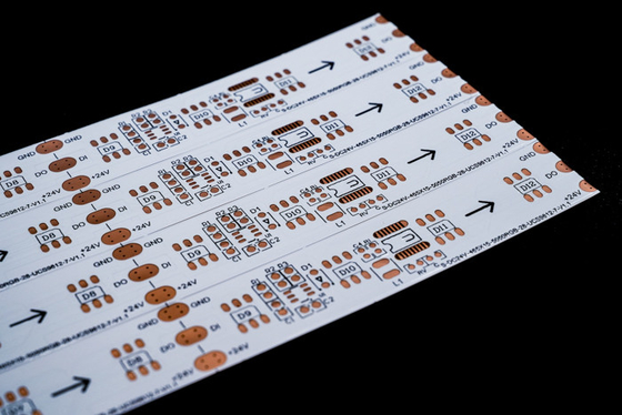 Flexibel PCB-bord voor LED-strook Kleurrijk dubbellaagbord Dubbelzijdig filmcoating