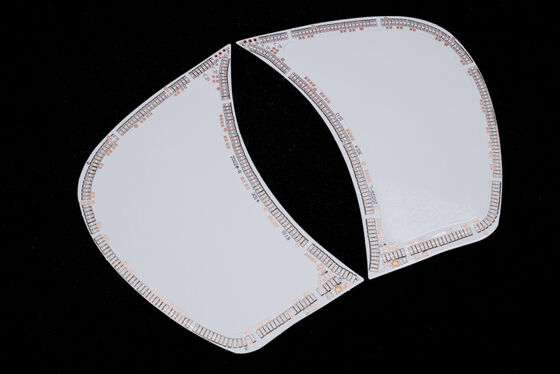 Dubbellagig flexibel PCB met brandbeschermingsniveau V0 voor LED-verlichting en op maat gemaakte diensten