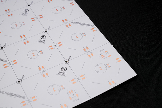 Aanpasbare dubbele laag printplaat assemblage LED lichtstrook FPC