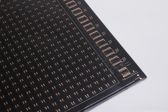 Dubbelzijdige zwarte film Flexible PCB Manufacturing LED Flexible Display Screen FPC