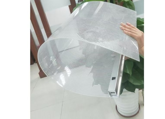 Aanpasbaar Flexibel Doorzichtig LED-scherm 1600+ Nits Helderheid, IP65 Waterdicht Groothandel Outdoor Advertising Solutions