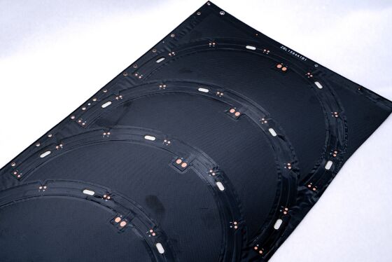 Hoge flexibiliteit 0,1 mm Min. Lijnbreedte 300°C Bestand FPC Flexibele printplaat Dubbellaags FPC